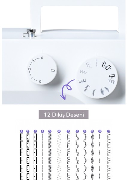 Dikiş Makinesi HSEWM-02