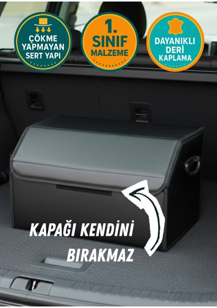 Oto Bagaj Çantası Araç Bagaj Organizeri 50X30X30 cm modelleri
