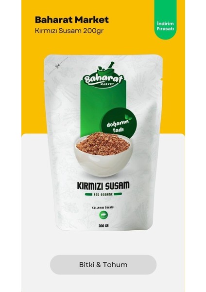 Kırmızı Susam 200GR