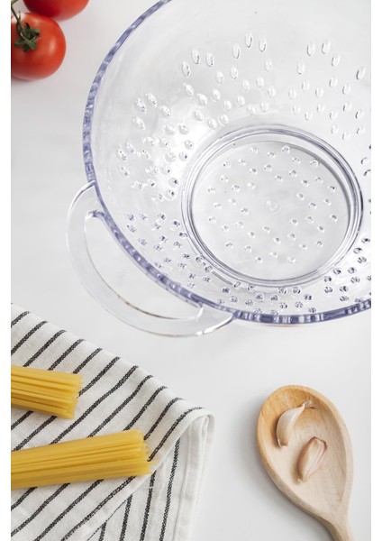 Akrilik Şeffaf Makarna Süzgeçi & Sebze Meyve Süzgeçi indirimleri