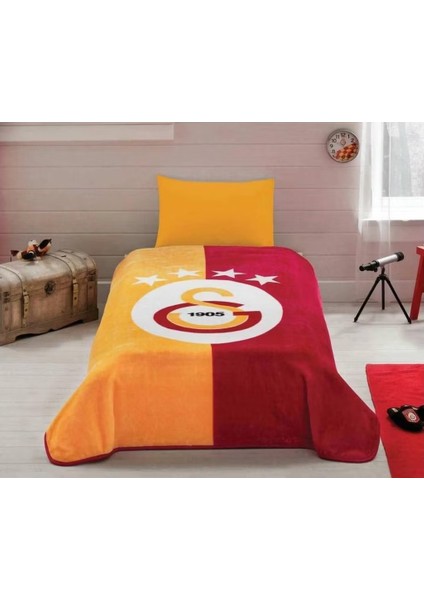 Lisanslı Galatasaray Sarı Kırmızı Battaniye