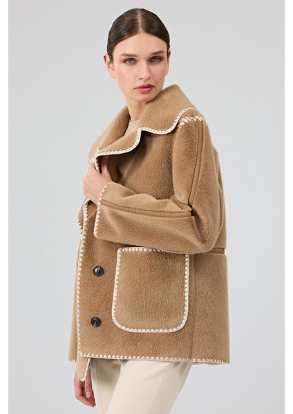 Vald'isere Kadın Camel Teddy Mont 25WGP5315FF modelleri