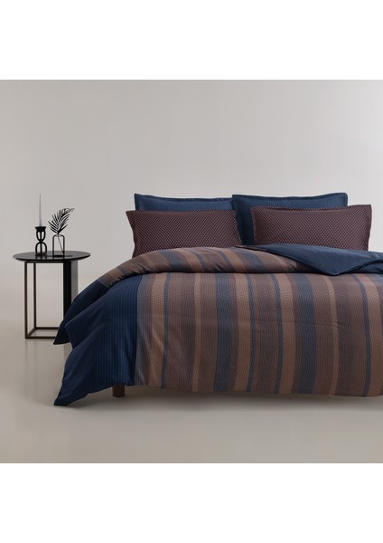 Kelt Saten Çift Kişilik Nevresim Takımı - Lacivert fiyatları