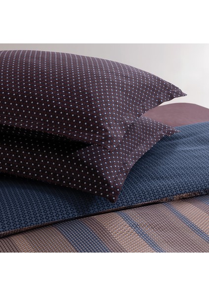 Kelt Saten Battal Boy Nevresim Takımı - Lacivert modelleri