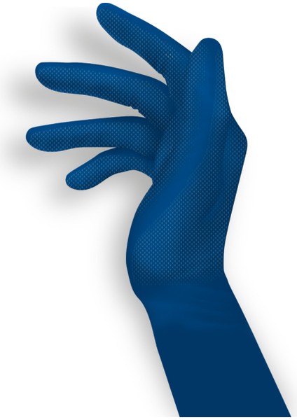 Nitril Mavi Power Pudrasız Muayene Eldiveni S- 3 Paket 50 Li modelleri