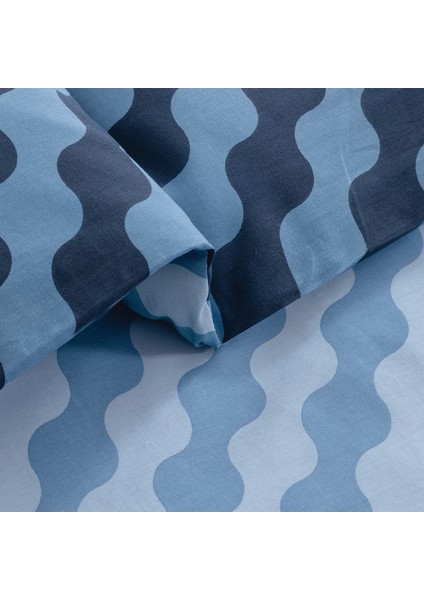 Simon Ranforce Tek Kişilik Nevresim Takımı - Mavi fırsatları