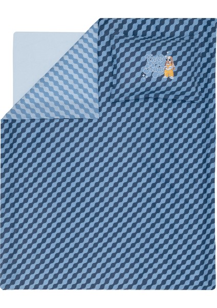 Simon Ranforce Tek Kişilik Nevresim Takımı - Mavi