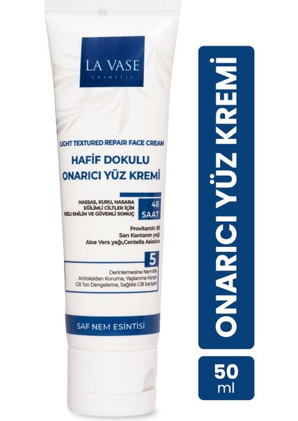 Onarıcı ve Nemlendirici Yüz Kremi