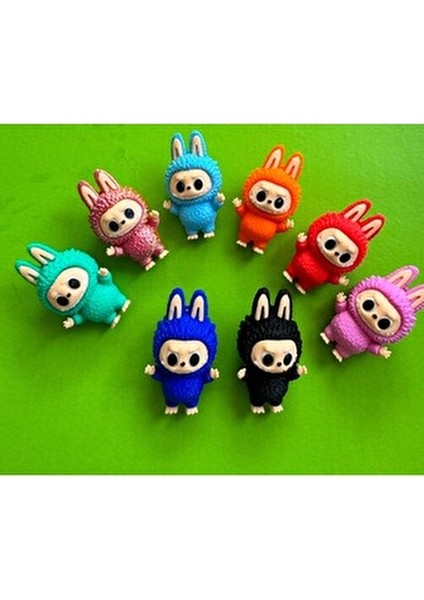 1 cm Bohem Tasarımlı Sürpriz Labubu Figürü Tekli Plastik Oyuncak Çocuklar İçin fırsatları