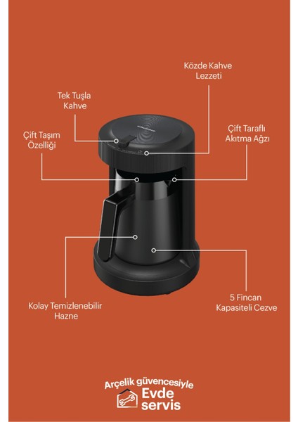 Tkm 1541 B Türk Kahve Makinesi indirimleri