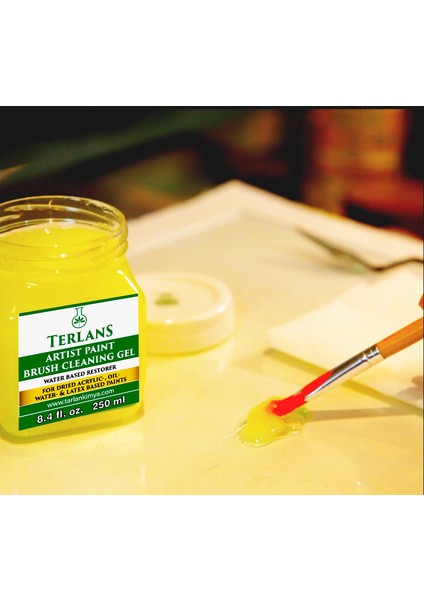 Sanatsal Boya ve Fırça Temizleme Jeli 250 ml fiyatları