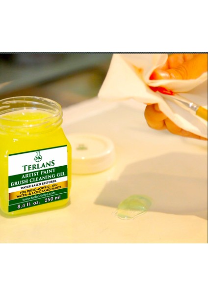 Sanatsal Boya ve Fırça Temizleme Jeli 250 ml modelleri