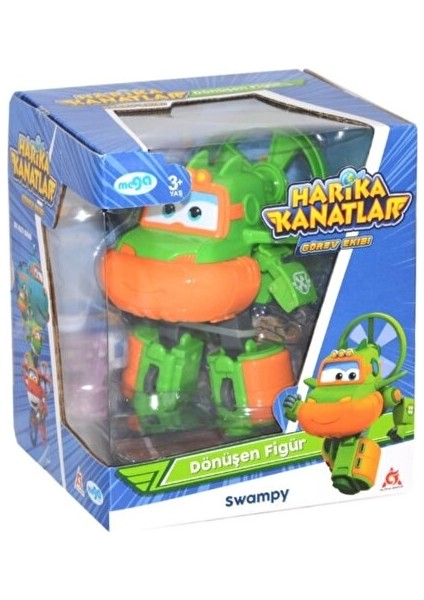 Oyuncak Harika Kanatlar Swampy Figür Dönüşebilen Harika Kanatlar Dönüşen Swampy Harika Kanatlar
