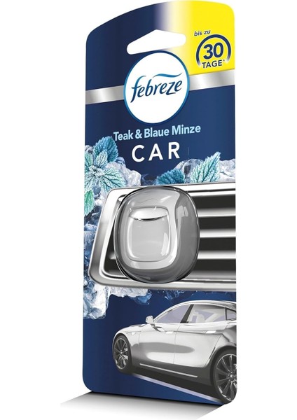 Araba Kokusu 2 ml – Teak & Blue Mint Ferahlığı ile Kötü Kokulara Elveda