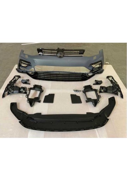 Vw Golf 7 (2012-2016) Uyumlu 7.5 Dizayn R Ön Tampon Seti