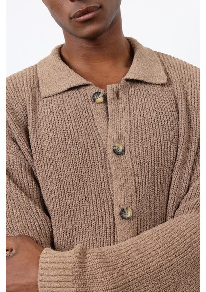 Vizon Örme Triko Erkek Hırka