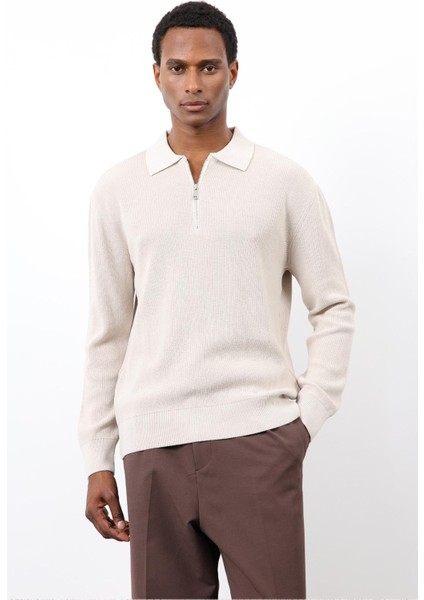 Taş Fermuarlı Erkek Triko Kazak modelleri