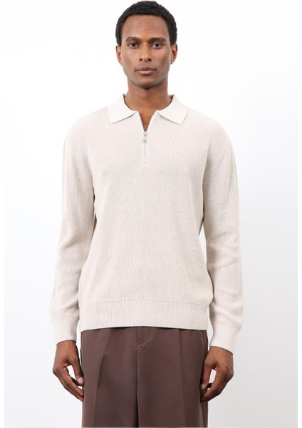 Taş Fermuarlı Erkek Triko Kazak fırsatları