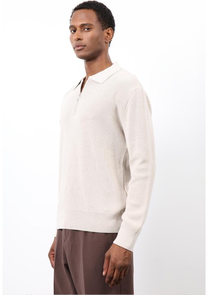 Taş Fermuarlı Erkek Triko Kazak indirimleri