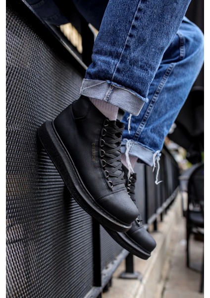 CH258 - Cst Roma Erkek Bot Sıyah