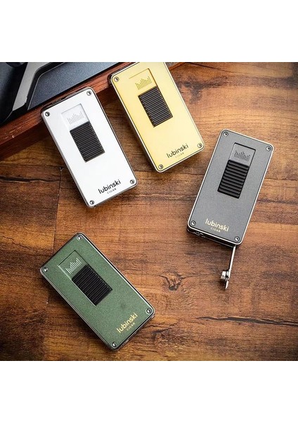 Design Yeni Seri Çift Torch Delicili Puro Çakmağı Gold