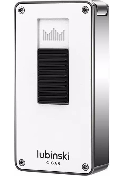 Design Yeni Seri Çift Torch Delicili Puro Çakmağı White