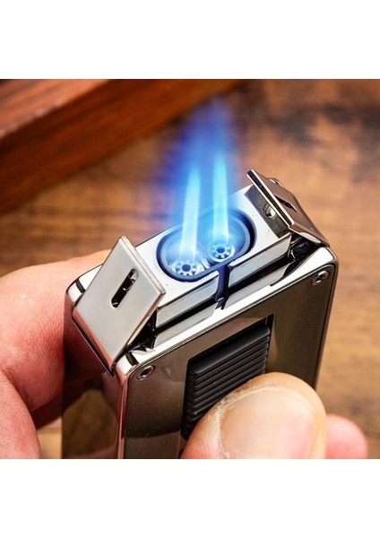 Design Yeni Seri Çift Torch Delicili Puro Çakmağı White fiyatları