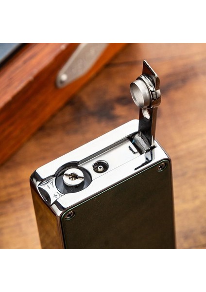 Design Yeni Seri Çift Torch Delicili Puro Çakmağı White fırsatları