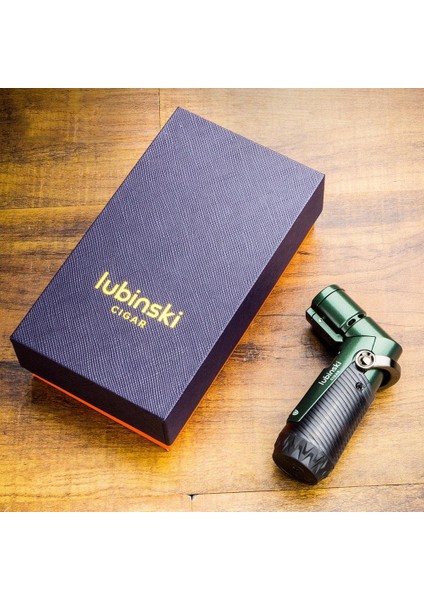 Tek Torch Iğneli ve Delicili Puro Çakmağı Yeşil fırsatları