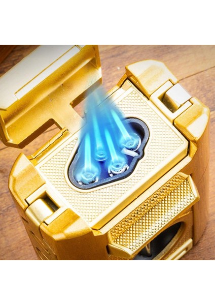 Premium Combo Puro Çakmağı Dahili Kesici - Delici - Iğne - Sehpa Gold fiyatları