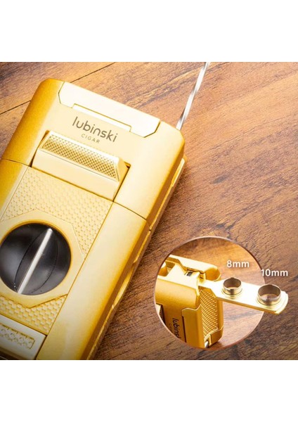 Premium Combo Puro Çakmağı Dahili Kesici - Delici - Iğne - Sehpa Gold indirimleri