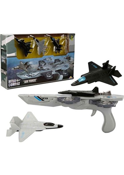 Savaş Uçak Gemisi Uçak Fırlatıcı Tabanca Oyuncak Savaş Uçağı Savaş Gemisi Set Tabanca Gemi