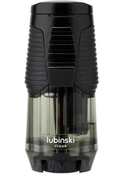 Yeni Seri Basic Tek Torch Sehpalı Puro Çakmağı Siyah