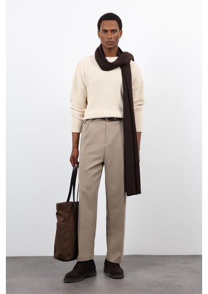 Taş Örme Triko Erkek Kazak