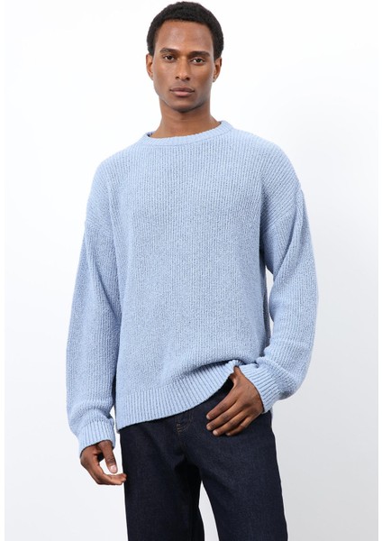 Bebe Mavi Örme Triko Erkek Kazak modelleri