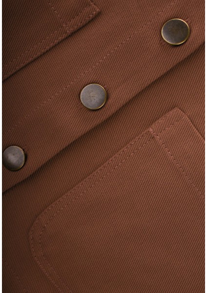 Gabardin Ceket 2-7 Yaş Kahve modelleri