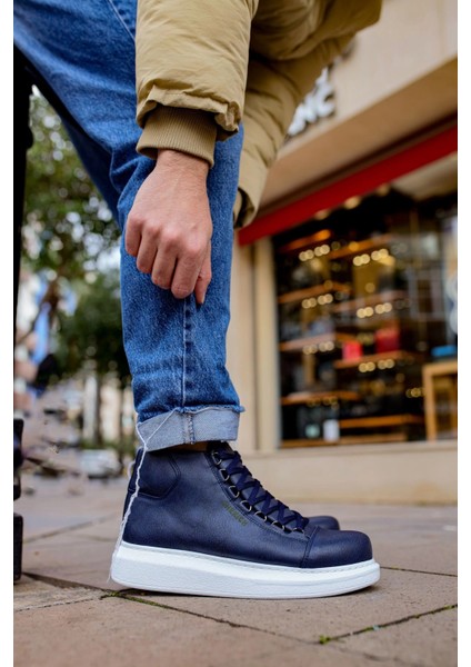 CH258 - Cbt Roma Erkek Bot Lacıvert modelleri