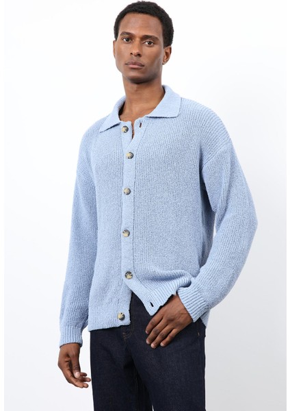 Bebe Mavi Örme Triko Erkek Hırka modelleri