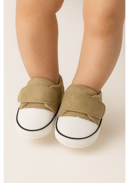 Bebek Cırt Cırtlı Ilk Adım Süet Konforlu Yumuşaktaban