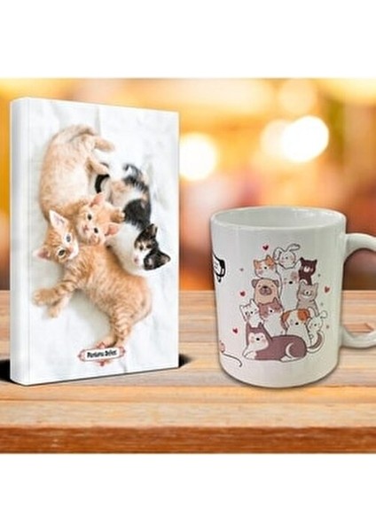 Oyuncu Kediler Ajanda Mutlu Kediler Kupa Seti Kolektif Yazar 174 Sayfa Çocuk Kitabı fiyatları