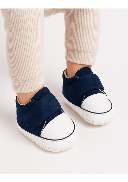 Bebek Cırt Cırtlı Ilk Adım Süet Konforlu Yumuşaktaban