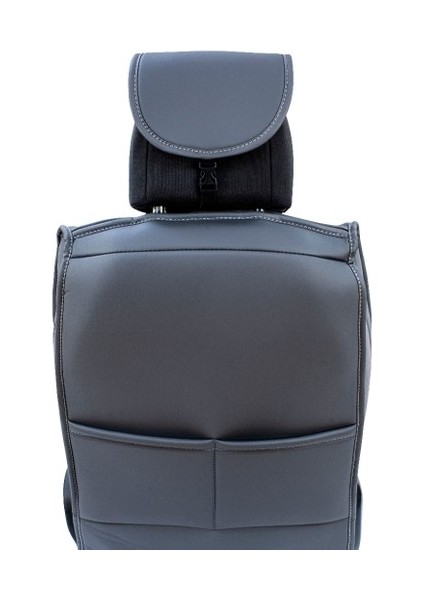 Aldysm Ford Focus 4 Lüx Deri Oto Koltuk Kılıfı Ön Arka Takım (Mars) Füme fırsatları