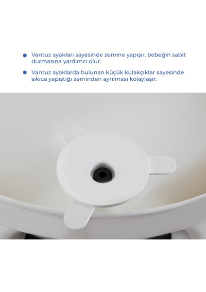 Yandan Açılır Banyo ve Mama Oturağı & Minder 2'li Set Antrasit indirimleri