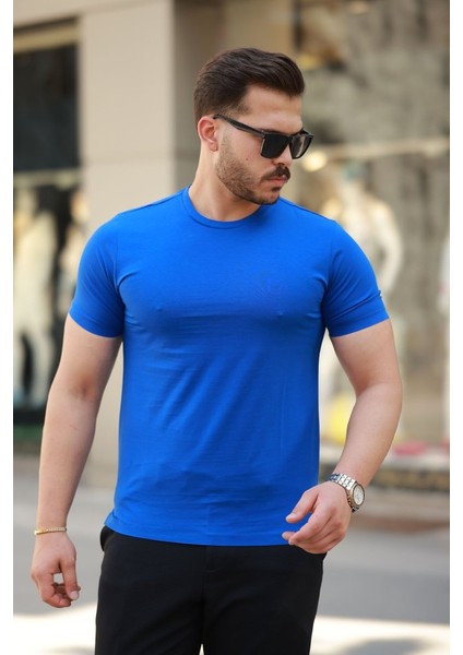 Erkek Bisiklet Yaka Basic Tişört