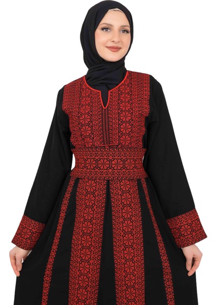 Kadın Elbise, Geleneksel Filistin Nakışlı Otantik ve Şık Kadın Elbise indirimleri