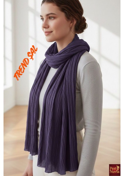 Yumuşak Dokulu Kadın Trend Şal-Hafif Modern Kombin Tamamlayıcı