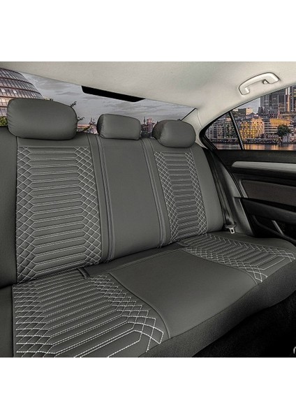 Aldysm Fiat Tempra Lüx Full Deri Oto Koltuk Kılıfı Ön Arka Takım (Giydirme Tip) Füme fiyatları