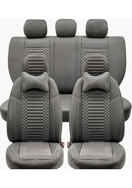 Aldysm Fiat Tempra Lüx Full Deri Oto Koltuk Kılıfı Ön Arka Takım (Giydirme Tip) Füme fırsatları