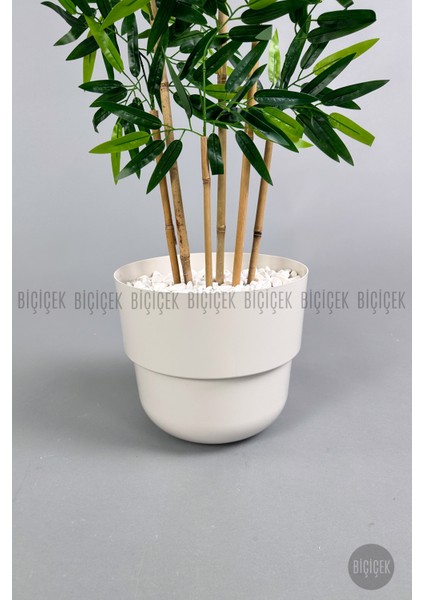 Yapay Bambu Ağacı 6 Dallı 150 cm Yoğun Yapraklı Kuple Saksıda fiyatları