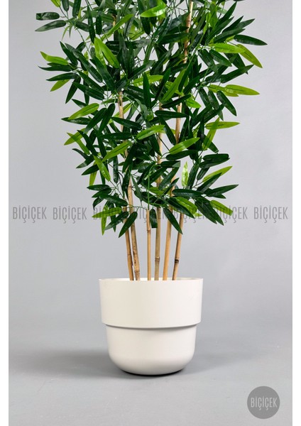 Yapay Bambu Ağacı 6 Dallı 150 cm Yoğun Yapraklı Kuple Saksıda indirimleri